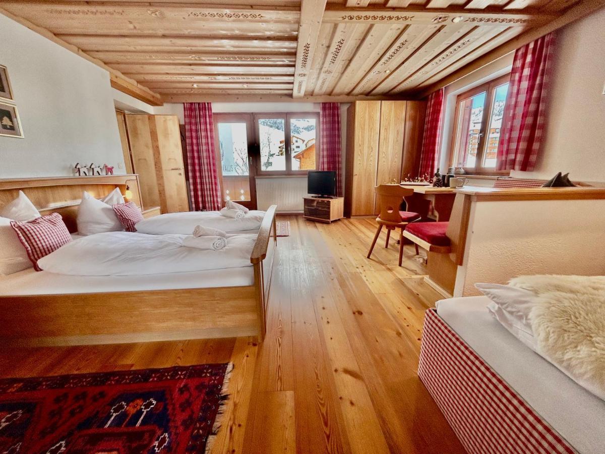 Haus Wallis By Stayfritz - Ski-In Ski-Out Zimmer 'Garni' Am Arlberg Warth  Buitenkant foto